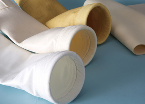 セメントNomex 450gsm 10ミクロンの塵抽出器のフィルター・バッグ