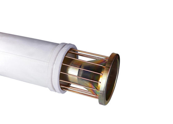 ISO9001製鉄所Nomex 1ミクロンの集じん器袋