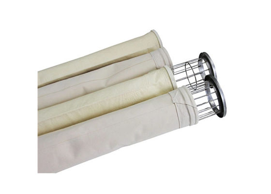 ISO9001製鉄所Nomex 1ミクロンの集じん器袋