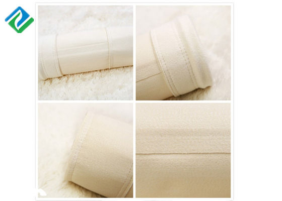 セメントNomex 200ミクロンの産業集じん器袋