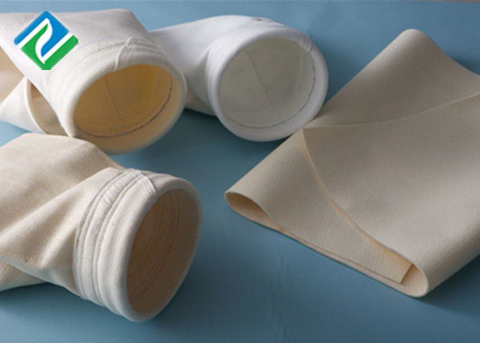 Aramid 5mg/Nm3の効率のセメントのフィルター・バッグPTFEは塗った